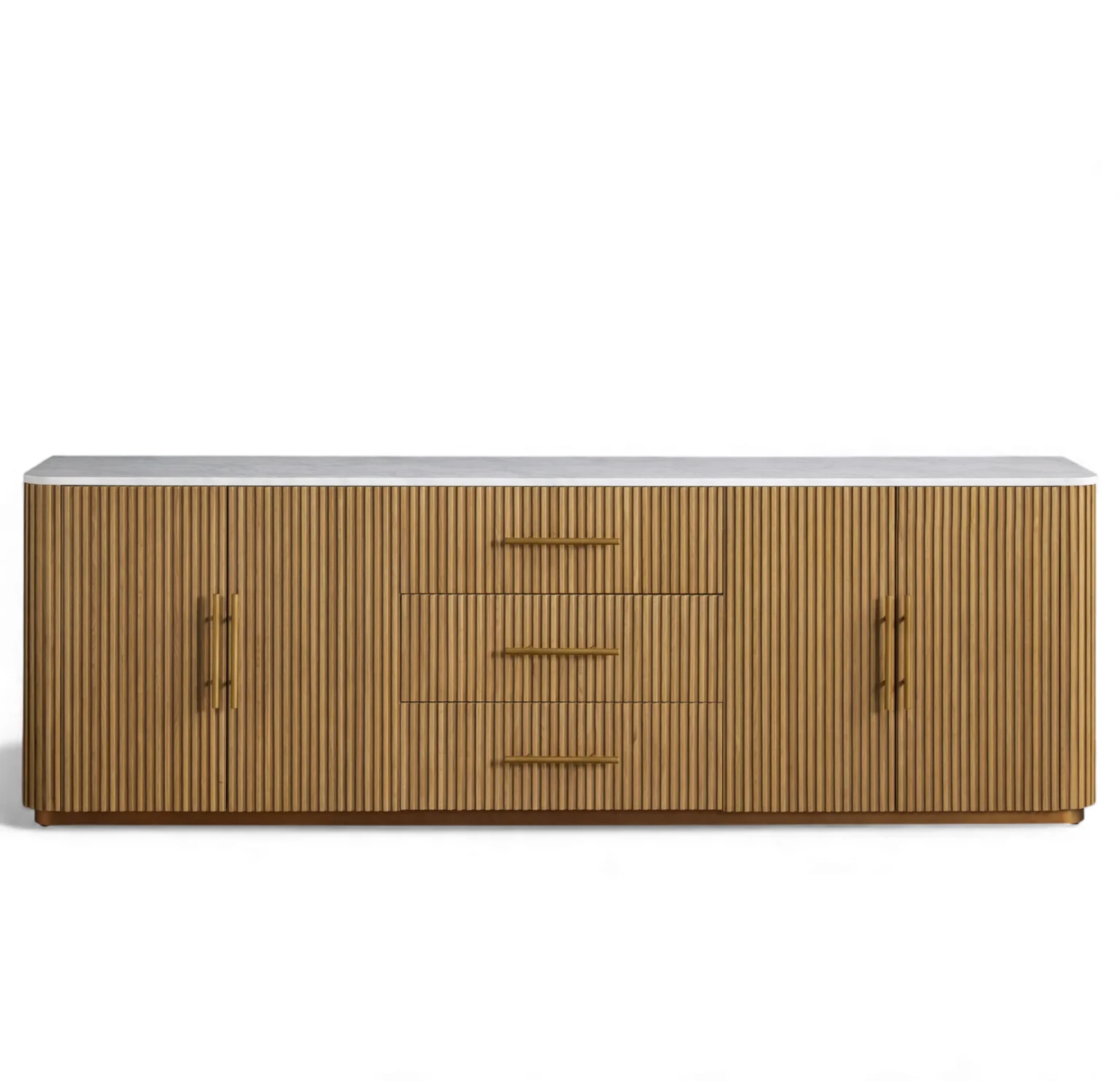 Finnley Fluted Sideboard with Drawers
