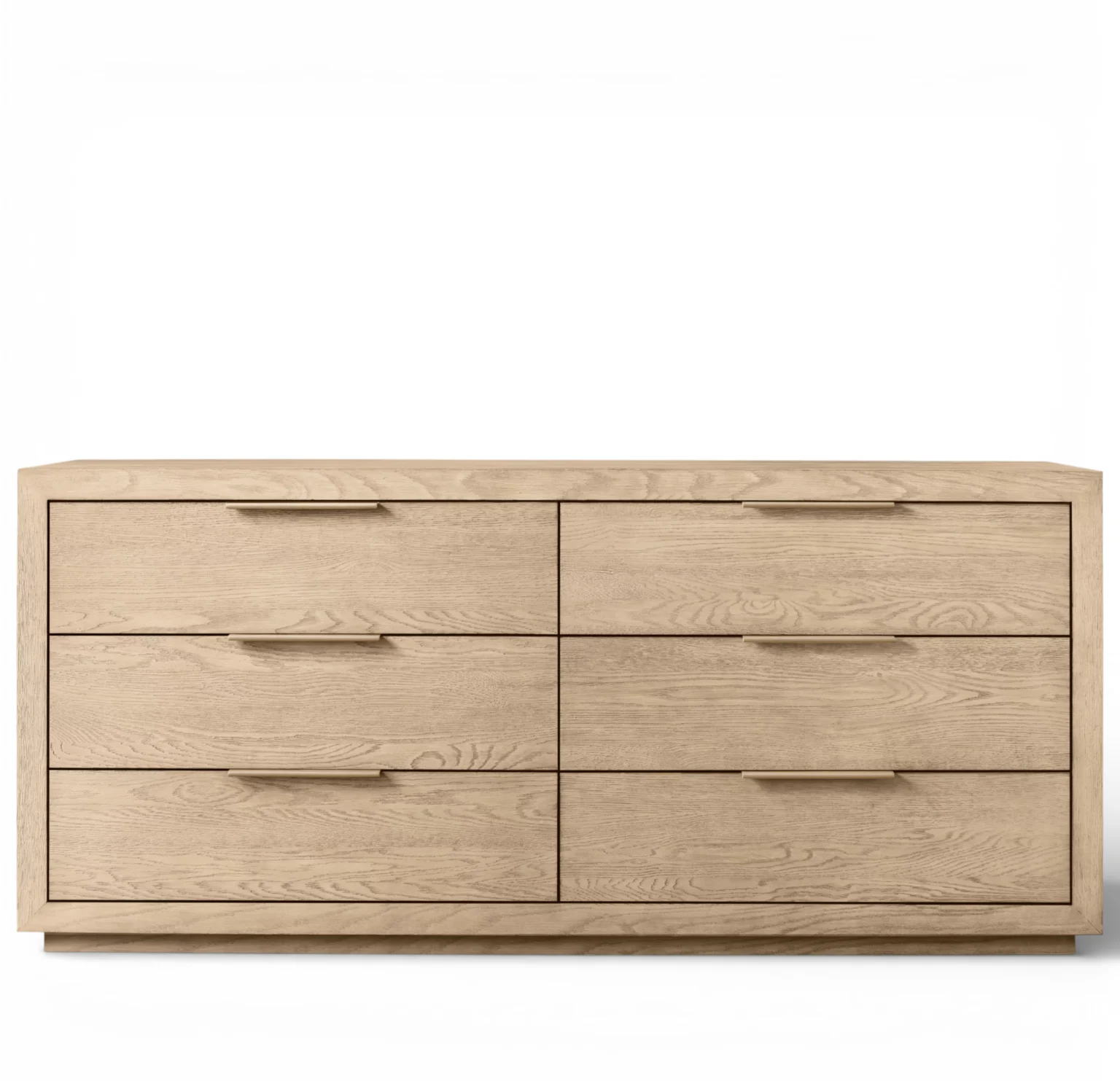 oak dresser with six drawers