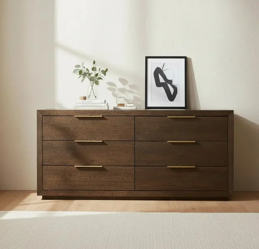 oak dresser for bedroom storage